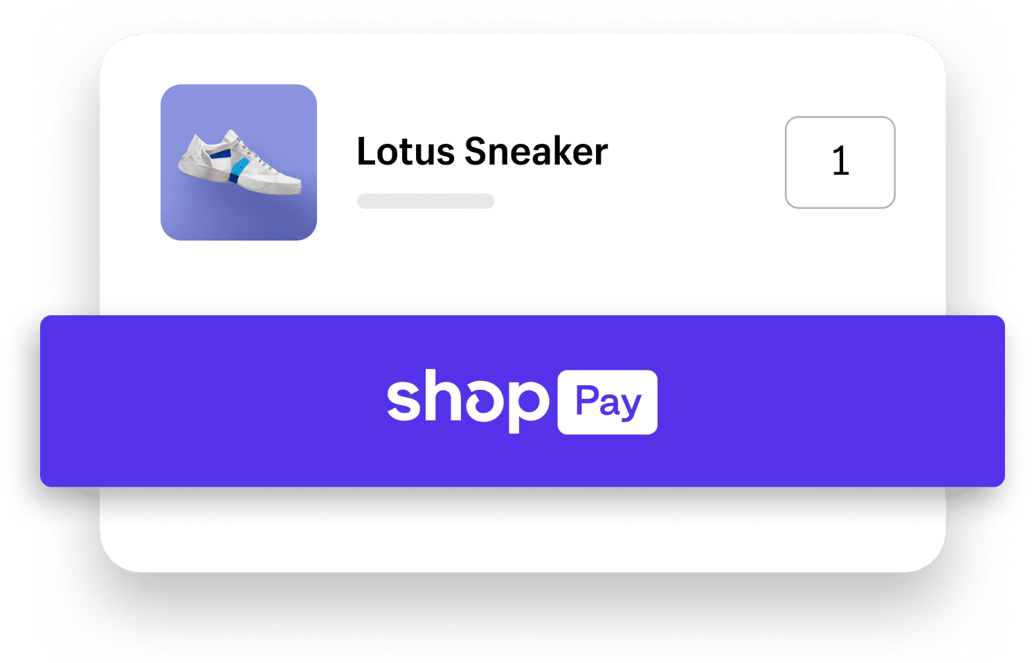 Botón de pago móvil compare con Shop Pay
